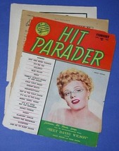 Shelley Winters Hit Parader Magazine Vintage Feb. 1952 - $11.99