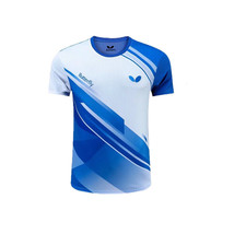 Adult Kid Outdoor Sports Tops Tennis Clothes Table Tennis Short Sleeve T-SHIRTS - £15.69 GBP