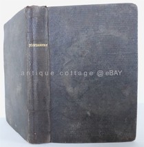 1847 Antique Miniature New Testament Bible Translate Original Greek Highspire Pa - £50.44 GBP
