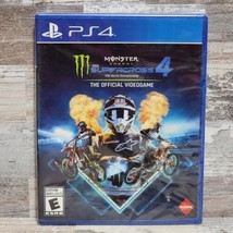 Monster Energy Supercross 4 (Sony PlayStation 4, PS4) Brand New Factory Sealed - £7.83 GBP