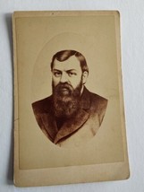 Vintage Cabinet Card Man W/ Beard by A G Wells in Chicago, Illinois - £14.32 GBP