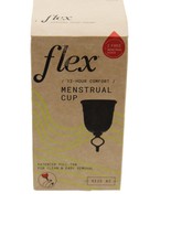Flex Beginner full fit menstrual Cup + Menstrual Discs - 2ct Size 02 Distressed - £19.54 GBP