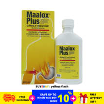 Maalox Plus SIMETHICONE Suspensión 250ml para gases gástricos, estomacales... - $32.19