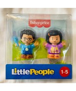 Fisher Price Little People 2 Pack Bakers Mom Dad Male Female Bakery Toy ... - $25.90 CAD