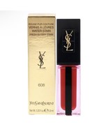 YSL Water Stain Lip Gloss 608 Flot de Fuchsia Yves Saint Laurent Full Si... - €40,76 EUR