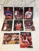 8 Topps Stadium Club Basketball Trading Cards 92-93 PISTONS Dennis Rodman... - £5.12 GBP