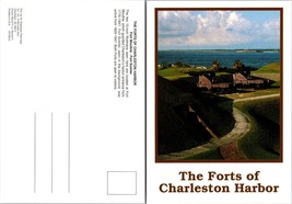 South Carolina Charleston Fort Sumter Fort Moultrie Rodman Canons VTG Postcard - £7.02 GBP