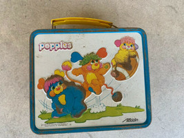 VINTAGE POPPLES LUNCH BOX AND THERMOS 1986 - £50.84 GBP