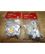 2 bags lowes #41380 3 light power cords each package new - £20.73 GBP