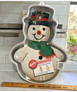 Wilton Merry Snowman Zany Clown Poor Guy Cake Pan Mold w Instructions-NEW! - £11.03 GBP