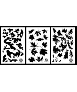 3Pack! Spray Paint Camouflage Stencils 14&quot;  TACS - Leafy Maple - Army Camo - £10.97 GBP
