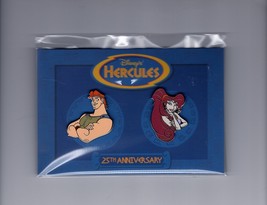 HERCULES and MEGARA 25th Anniversary pin set Disney Meg - $16.00