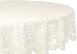  100 Polyester Machine Washable Shabby Chic Vintage Tablecloth or - £21.16 GBP