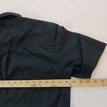 Kenneth Cole New York RN#58667 Men's Green Button Up Shirt Short Sleeve Size M image 9