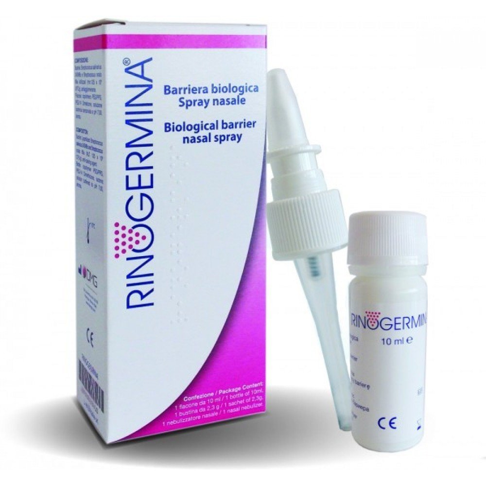 Primary image for 2 PACK RINOGERMINA 10ml nasal spray biological barrier first probiotic for nos