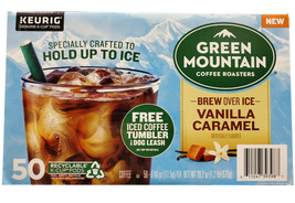  Green Mountain Vanilla Caranel Ice 50 Ct  - £26.56 GBP