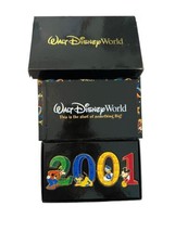 New Disney World 2001 Pin Box Set Fab Four &#39;This is the Start of Somethi... - £29.88 GBP
