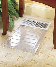 Vent Extender Heat Air Conditioner Register Deflector Adjustable Floor F... - $22.60