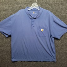 Carhartt Men&#39;s Sz XL Mesh Polo Pocket Shirt - £12.14 GBP