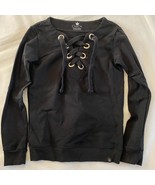 Chick by Glossy Girls Long Sleeve Black Sweatshirt / Top - $352.61 MXN