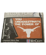 Texas Longhorns NFL Flag 3 X 5 Feet Brass Grommets Star Wars NEW in Package - €25,97 EUR