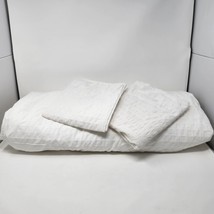 Ikea Ofelia Duvet Cover &amp; Pillowcases White Full/Queen (Double/Queen) - $33.50
