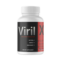 1 Pack Viril X All Natural Formula Dietary Supplement 60 Capsules - $37.99