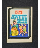 Topps Wacky Packages 2nd Series 1973  AWFUL BITS Tan Back - $375.11 MXN