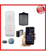 Dimmable Smart Ceiling Fan Remote Control - Voice Operable via Alexa &amp; G... - $978.16 MXN