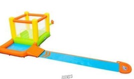 Bestway-H2OGO! Splash Dash Kids Inflatable Bounce House &amp; Water Slip Slide Pool - £152.23 GBP