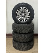 2023-2025 Chevy Colorado Gunmetal Machine 18&quot; AT4 Style Wheels Goodyear ... - $2,694.96 CAD