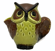 Vtg Hoot The OWL Creamer or Planter Ceramic 4444 Japan 60s 70s Lego Bird - £14.59 GBP