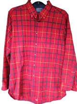 Vintage 90&#39;s Men&#39;s Pendleton 100% Wool Shirt SZ L - £13.29 GBP