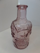 Canadian Made Pale Purple Glass Jar Asst  Fruits on this Vase.  Apx 8&quot; T X 4&quot; W - £16.07 GBP