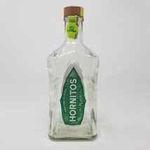 Hornitos Plata Tequila Empty Bottle With Cork 750 Ml - £13.39 GBP