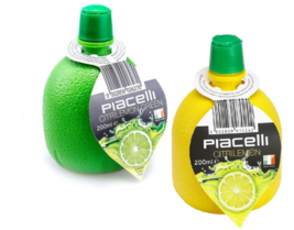 100%  Lemon &amp; lime juice concentrated Piacelli Citrilemon Citrigreen 200... - £7.83 GBP
