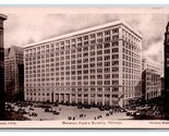 RPPC Marshall Field Company Building Chicago Illinois IL UNP Postcard Y10 - $5.89