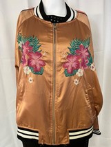 Mossimo Supply CO. Womens Rose Gold Vasity Jacket Size XL SKU 6736 - $19.62