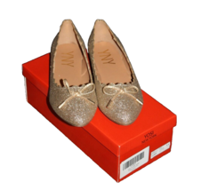 Yosi New York Women’s Tory Ballet Flat Shoes Gold Glitter Size 11 M US N... - $27.00