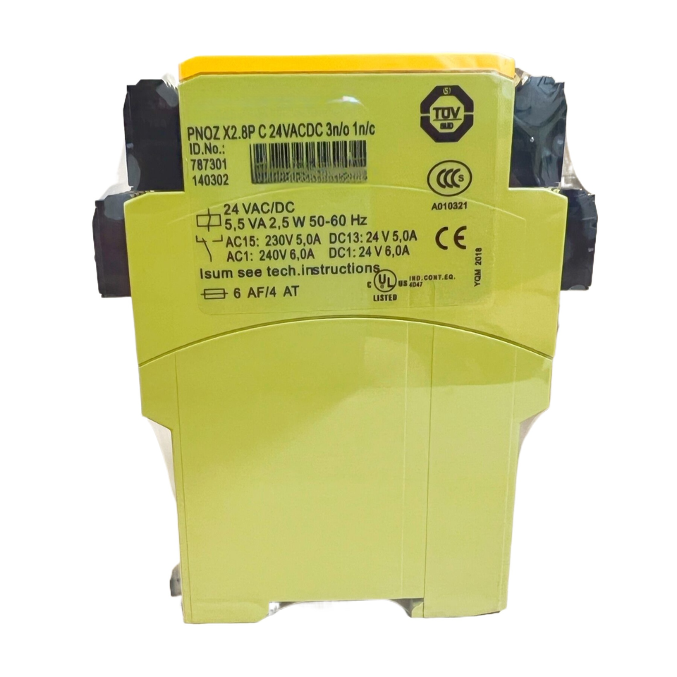 1pcs For Pilz PNOZ X2.8P C 24VACDC 3n/o 1n/c 787301 Safety Relay - $196.30