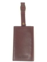Hartmann Leather Luggage Name Tag Suitcase Travel Handbag Duffle Bag Case - $29.68