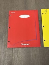Lot of 2 Mead Snapper Trapper/ Trapper Keeper 2 Pocket Folders - £11.88 GBP