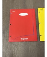 Lot of 2 Mead Snapper Trapper/ Trapper Keeper 2 Pocket Folders - £11.80 GBP