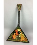 Vintage Russian Balalaika 3 String Instrument Folk Art Guitar Russian - ... - $1,881.67 MXN