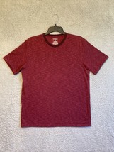 Express T-shirt Size Large Men’s Maroon short sleeve - £8.51 GBP