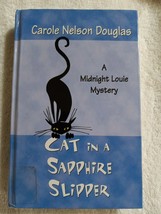 Cat in a Sapphire Slipper by Carole Nelson Douglas (2008, Large Print Hardcover) - £6.27 GBP