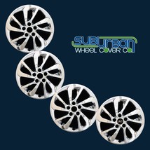 FITS 2016-2018 Hyundai Tucson # 7708P-C 17&quot; Alloy Chrome Wheel Skins NEW SET/4 - £78.65 GBP