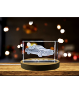 LED Base included | Performance Icon: BMW M6 (1987–1989) - 3D Engraved Crystal - £31.35 GBP - £313.63 GBP