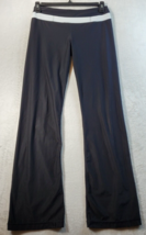 Calvin Klein Pants Women Medium Black Polyester Elastic Waist Flat Front Pull On - £13.77 GBP