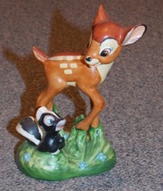 Disney Bambi and Flower Goebel Porcelain Figurine - £50.81 GBP